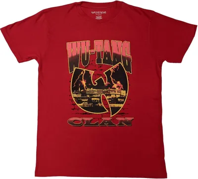 Produktbild von Wu-Tang Clan - T-Shirt für Herren/Damen Uni RO5853 (XL) (Rot)