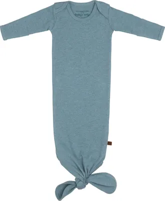 Produktbild von Baby's Only Geknotete Strampler Melange - Stonegreen - 50/56 - 100% Baumwolle