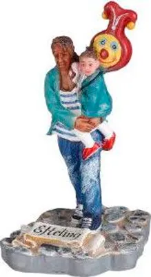 Productafbeelding van Efteling Luville-bezoekers: Met Jokie-ballon l4xb5xh7cm Kerst Efteling Luville