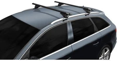 Produktbild von Menabo Tiger Black XL Dachträger/Relingträger kompatibel mit BMW X1 (F48) 2015-2019
