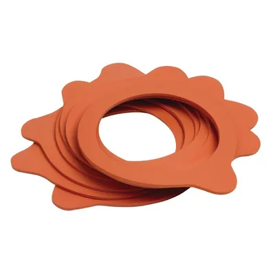 Produktbild von APS-Germany 82318, Unterlegscheibensatz, Gummi, Rot, Rund, 5,4 cm, 6,7 cm