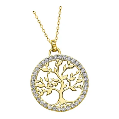 Produktbild von Lotus Silver Zirkonia Halskette 925 Silber LP1746-1/2 Lebensbaum JLP1746-1-2