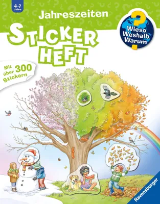 Produktbild von Wieso? Weshalb? Warum? Stickerheft - Jahreszeiten