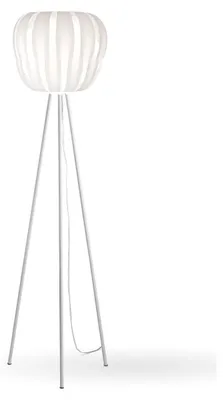 Immagine prodotto di Piantana Moderna 3 Piediqueen Polilux ® Bianco E Metallo 1 Luce E27