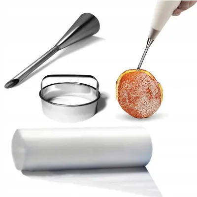 Produktbild von EkoForemki Spritzbeutel-Set zum Füllen von Krapfen und Ausstechen