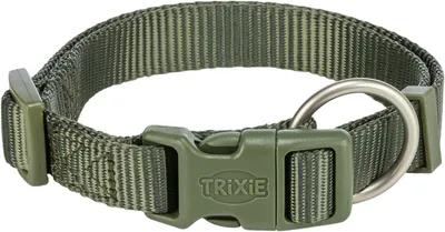 Produktbild von TRIXIE Premium Halsband, 35–55 cm, olivgrün