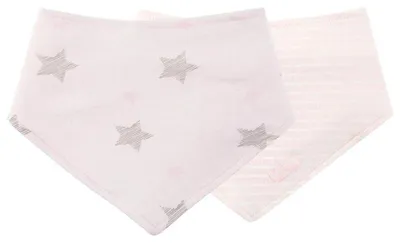 Produktbild von Bóboli 2er Pack Dreieckstücher rosa