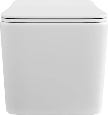 Produktbild von Wand-WC aus Keramik ohne Flansch - Weiß matt - CLEMONA