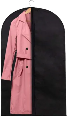 Imagen del producto de Funda para ropa con cremallera, de 90 x 60 cm, que protege contra el polvo y la humedad, ideal para viajes