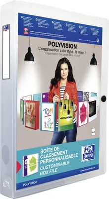 Obrázek produktu pro Oxford Sammelbox Polyvision 40mm farblos