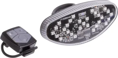 Immagine prodotto di illuminazione posteriore wireless di sicurezza e indicatori di direzione USB