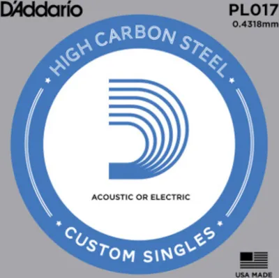 Immagine prodotto di D'Addario PL017 - acciaio liscio .017