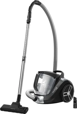 Produktbild von Rowenta Ro4825ea Bagless Vakuum Cleaner, Kapazität 2,5 l, Stromversorgungsunternehmen 550 W, hohe Filtration, kompakt, effizient, Power XXL, Schwarz/Grau