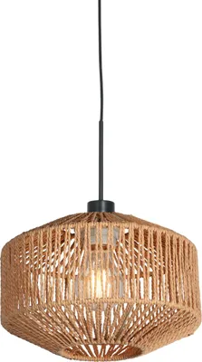 Immagine prodotto di Steinhauer - lampada a sospensione - Sparkled Light - naturale - cotone - E27 - 4481ZW