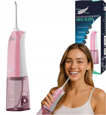 Obrázok produktu pre Bezdrôtový Pulzačný Zubný Irigátor 4 Režimy 5 Tryskov