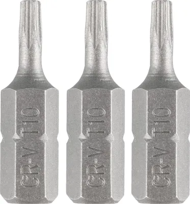 Zdjęcie produktu dla Bity Torx T10 x 25 mm, 3 szt.