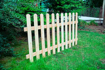 Produktbild von Zaunfelder 200x110cm Sibirische Lärche 10Stück Muster gerade Ausführung