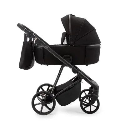 Obrázek produktu pro Kočárek Adamex Kinderwagen 2 v 1 Carbon DELTA: Hluboká vanička a sportovní sedačka do 22 kg