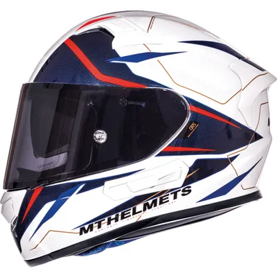Produktbild von Mt Helmets Kre Sv Intrepid White / Blue / Red XL