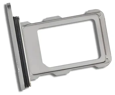 Produktbild von Apple iPhone 16 Pro, 16 Pro Max – Ersatz SIM-Kartenhalter – Grau