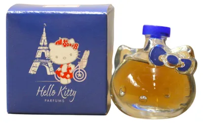 Zdjęcie produktu dla Hello Kitty, Around Paris Bleu, woda toaletowa, dla dziewczynek, 5 ml *Miniaturka