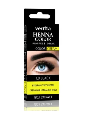 Produktbild von Trendy Venita VENITA Henna for Eyebrows & Eyelashes in Creamy Black 30g