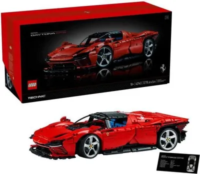Produktbild von LEGO Technic Ferrari Daytona SP3, Modellauto, Bausatz für Erwachsene, 3778 Teile
