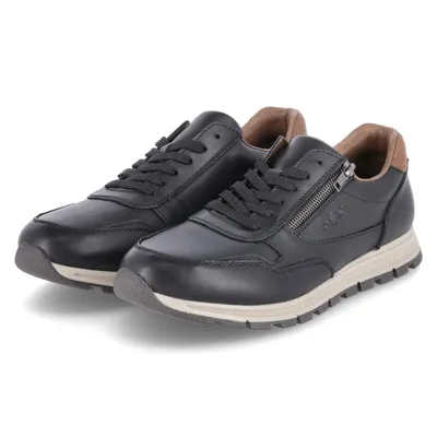 Produktbild von Rieker Herren Low Sneaker Schwarz GlattlederGröße:46