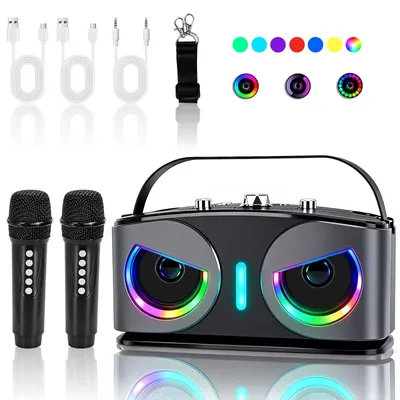 Produktbild von Tragbare Karaoke Maschine, Karaoke mit 5.3 Bluetooth Lautsprecher