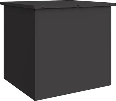 Obrázek produktu pro vidaXL Venkovní úložný box, černý, 55 x 50,5 x 50 cm, ocel