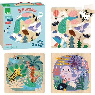 Zdjęcie produktu dla Vilac 8536, 16 szt., Animals, 4 lat(a)