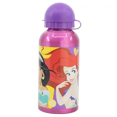 Zdjęcie produktu dla Disney Princess Girls Kids Aluminiowa butelka do picia dla dzieci