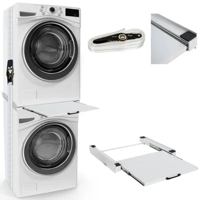 Produktbild von CLP Verbindungsrahmen für Waschmaschinen mit Ablage