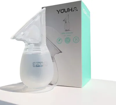 Immagine prodotto di Raccolta del latte materno, senza BPA, 100 ml, con coperchio, per la raccolta manuale