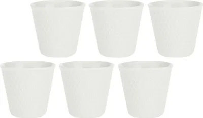 Immagine prodotto di La Porcellana Bianca set di 6 tazze da 75 ml P004000015Z