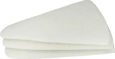 Produktbild von vhbw 3x Kegelfilter Ersatz für Vallox 1765, 394302 für Erdwärmetauscher - Abluftfilter G3 Weiß