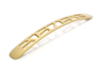 Obrázek produktu pro Rujzdesign nábytková úchytka 691.26 - povrch: nerez zlatý, rozteč: 192 mm