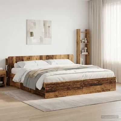 Immagine prodotto di vidaXL Testiera con contenitore in legno riciclato e pannelli di legno