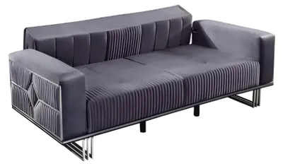 Produktbild von Textil Sofa 3 Sitzer Sofa Polster Sofas Design Couch Mobel Dreisitzer Neu