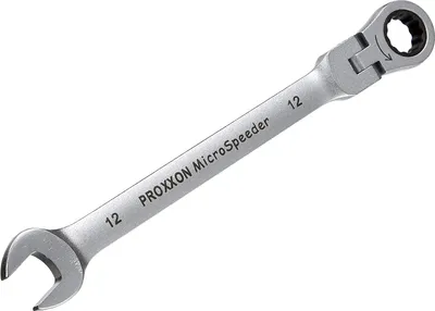 Image de PROXXON MicroSpeeder Ringmaul Ratschenschlüssel mit Gelenk, Schlüsselweite 12mm