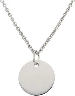 Produktbild von JuwelmaLux Anhänger 925 Silber Gravurplatte JL16-02-0004