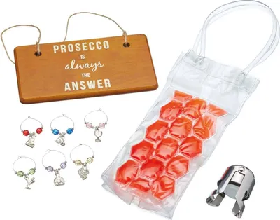 Immagine prodotto di Collezione di nove pezzi di Prosecco in un elegante set regalo
