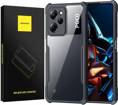 Produktbild von Spacecase Beetle Poco X5 Pro schwarz
