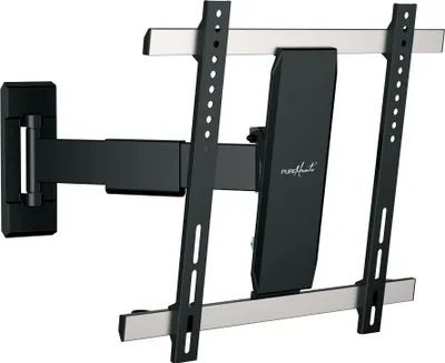 Produktbild von PureMounts TV Wandhalterung PM-EASYFLEX-52  - neigbar, schwenkbar, flach, ultraslim für Fernseher bis 132cm / 55' Zoll / VESA400