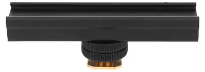 Productafbeelding van Easy Hood ESE-10: 10 cm verlengstukhouder voor koudschoenmontage, met 1/4-inch schroefgat, geschikt voor Canon- en Nikon-camera's