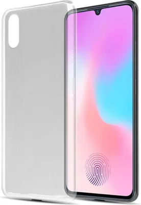 Produktbild von Cadorabo Hülle für Vivo X21S Schutz Hülle in Weiß Schutzhülle TPU Silikon Cover Etui Case