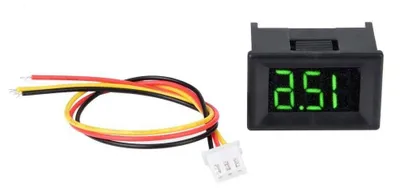 Productafbeelding van Digitale Voltmeters 0-100V met LED-display en Waterdichte Behuizing