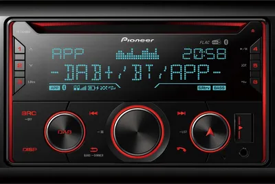 Obrázek produktu pro Pioneer FH-S820DAB - Schwarz - 2 DIN - 200 W - 4.0 Kanäle - 50 W - CD,CD-R,CD-RW