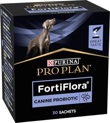 Zdjęcie produktu dla Purina Pro Plan Forti Flora Suplement Probiotyk Dla Psa 30x1g Równowaga Jelitowa