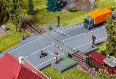 Produktbild von Faller 120244 Bahnschranke mit Antriebsteilen